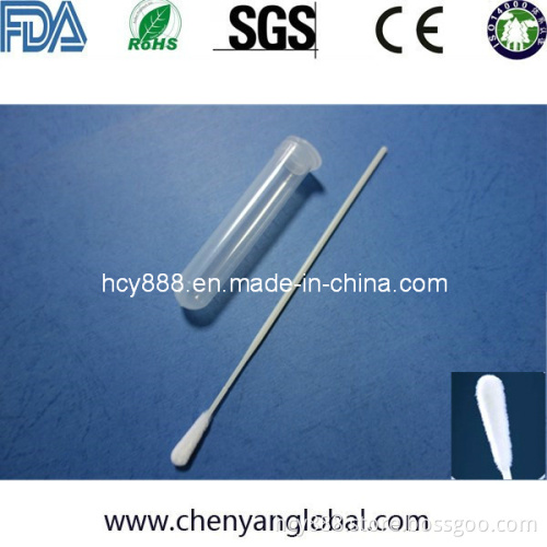 Sterile Transport Flocked Nylon Swab with Medium for Tears Collection Sample